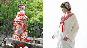 和装の新婦